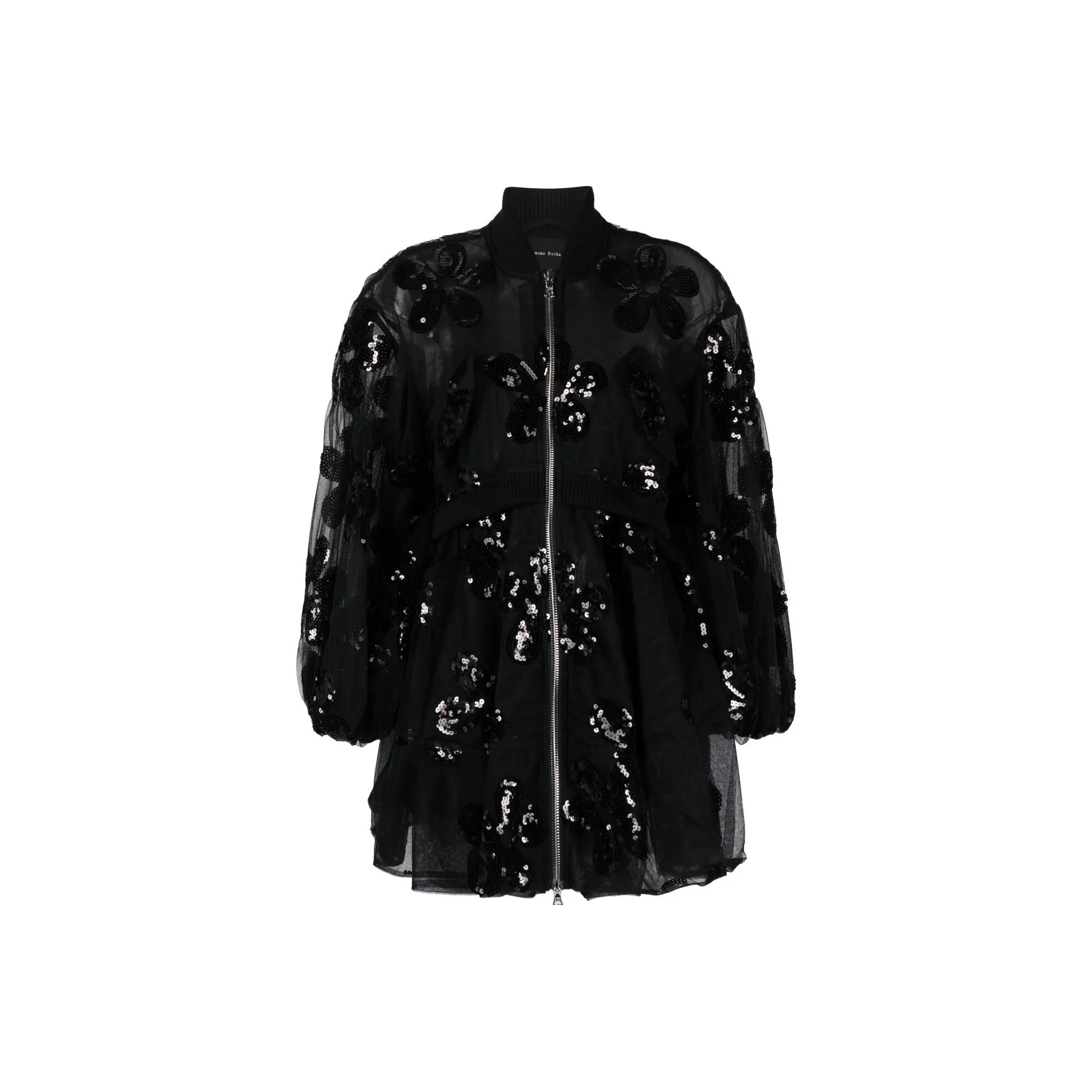 SIMONE ROCHA Sequin embellished Tulle Coat