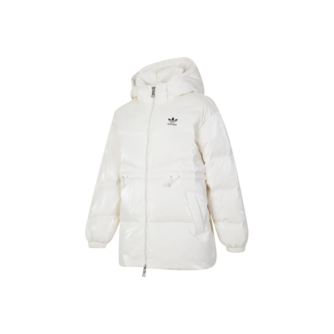 Adidas Originals 2024 Зимний пуховик женский цвет экрю