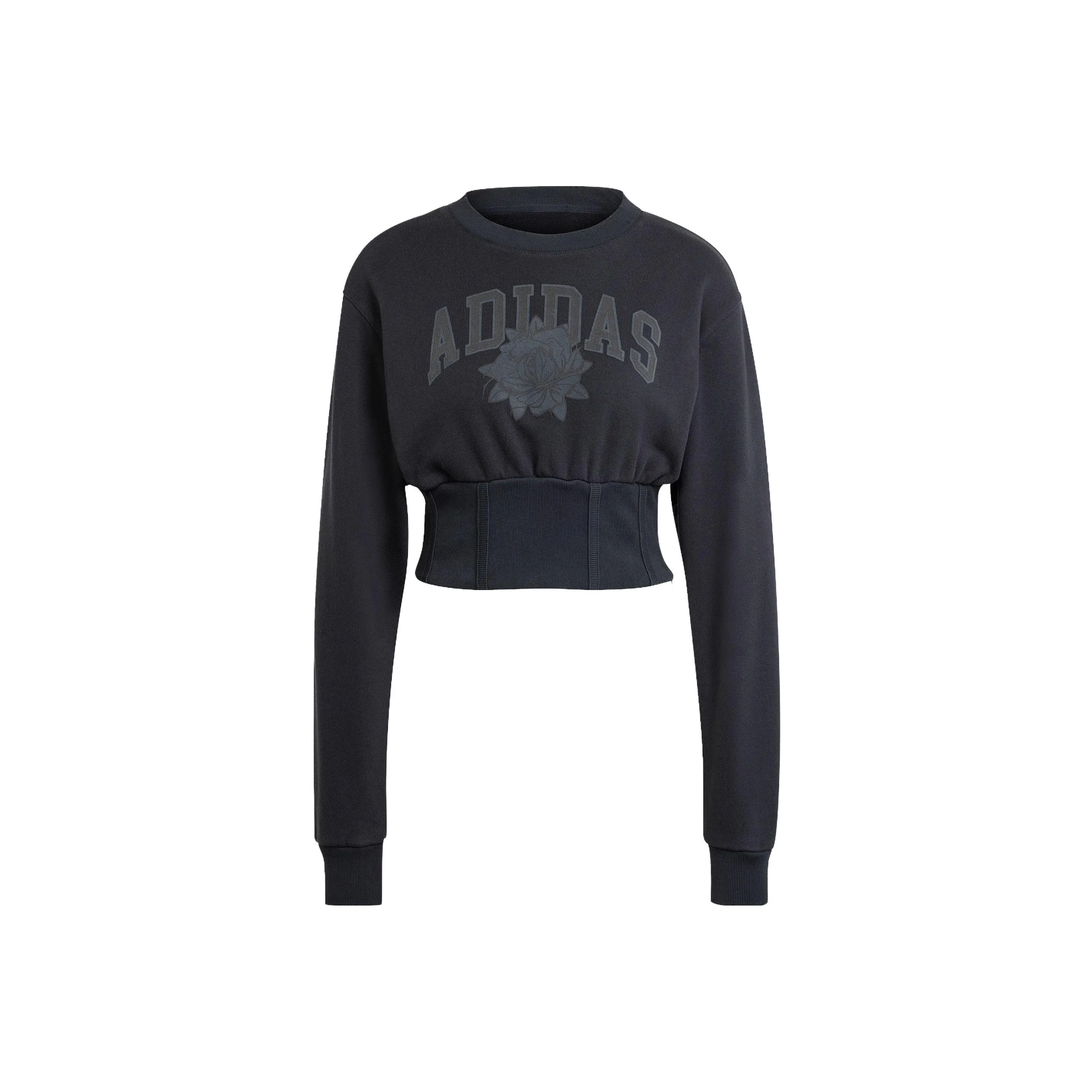 Adidas Originals Dark Academia Crew SWEATSHIRT Women's Black