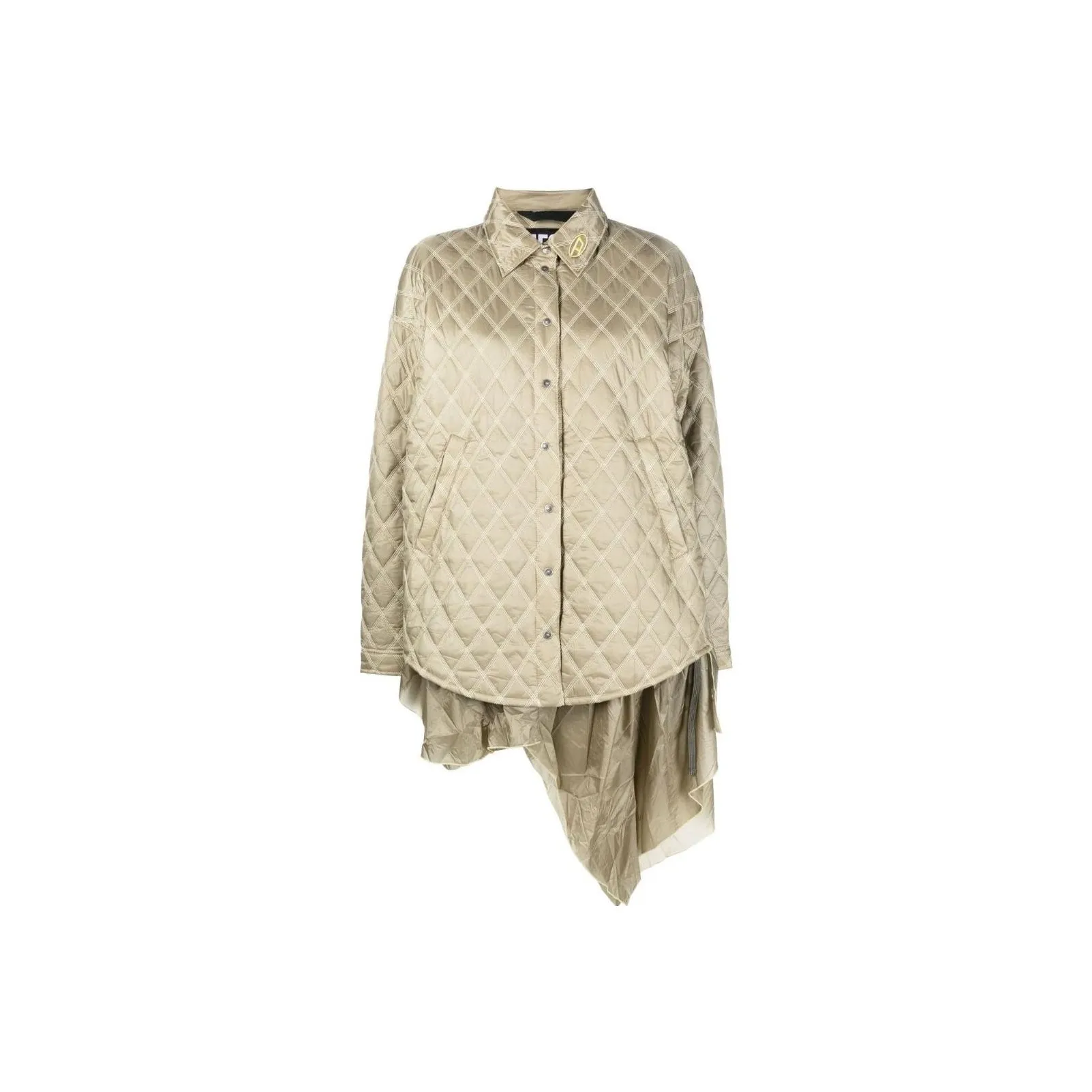 DIESEL Оливково-зеленая Женская Куртка