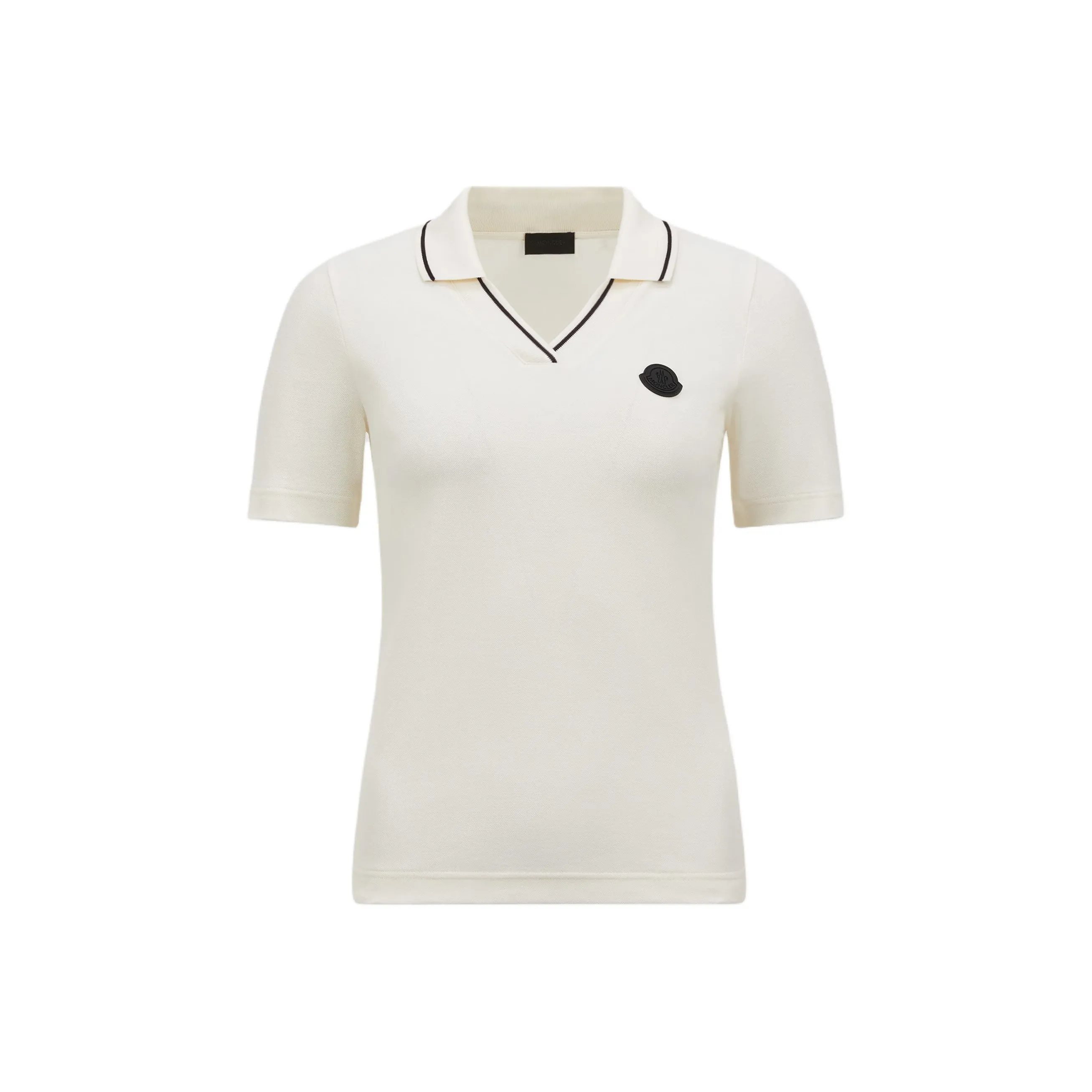 MONCLER SS25 Поло Женское Белое
