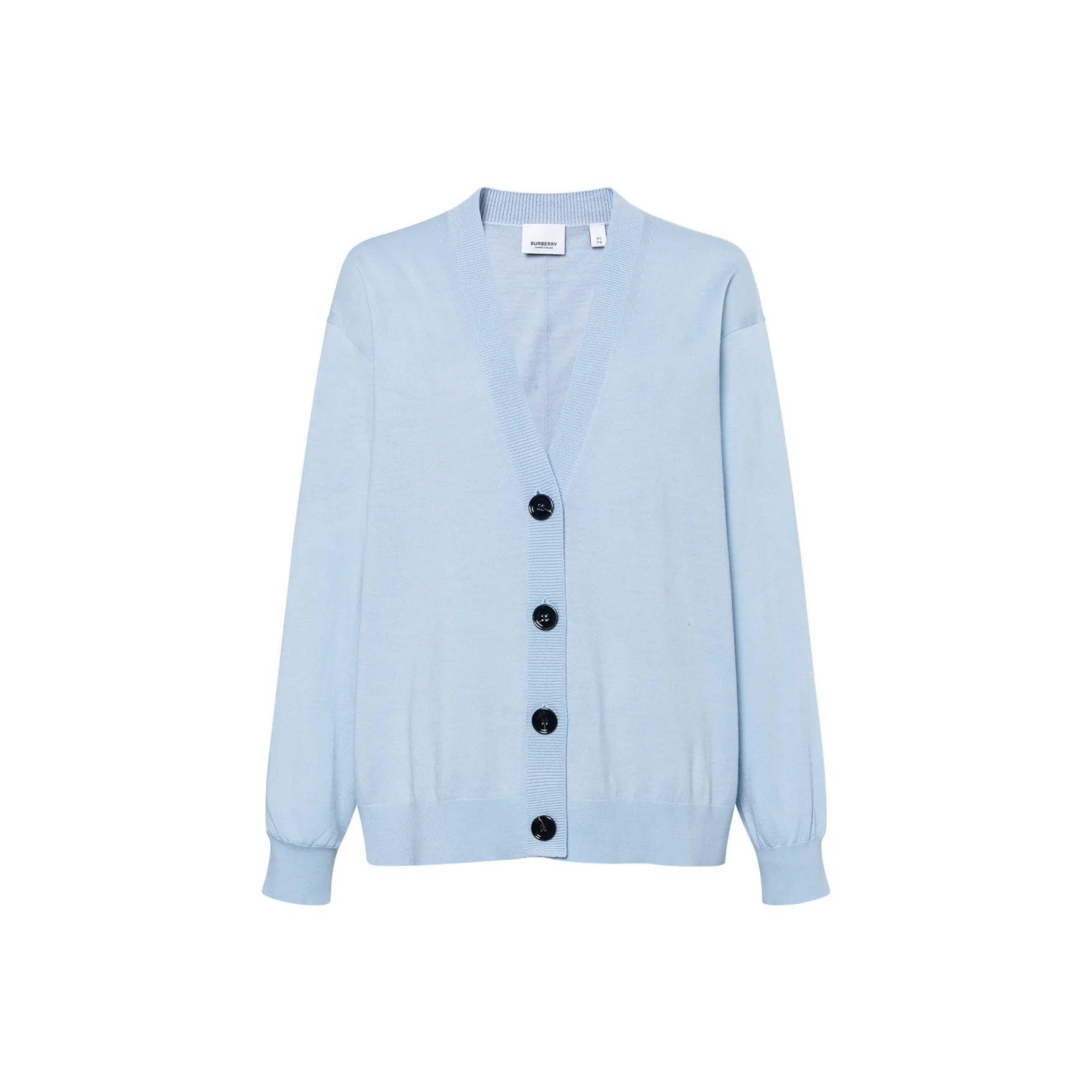Burberry FW23 Трикотаж Женский Светло-Серый Синий