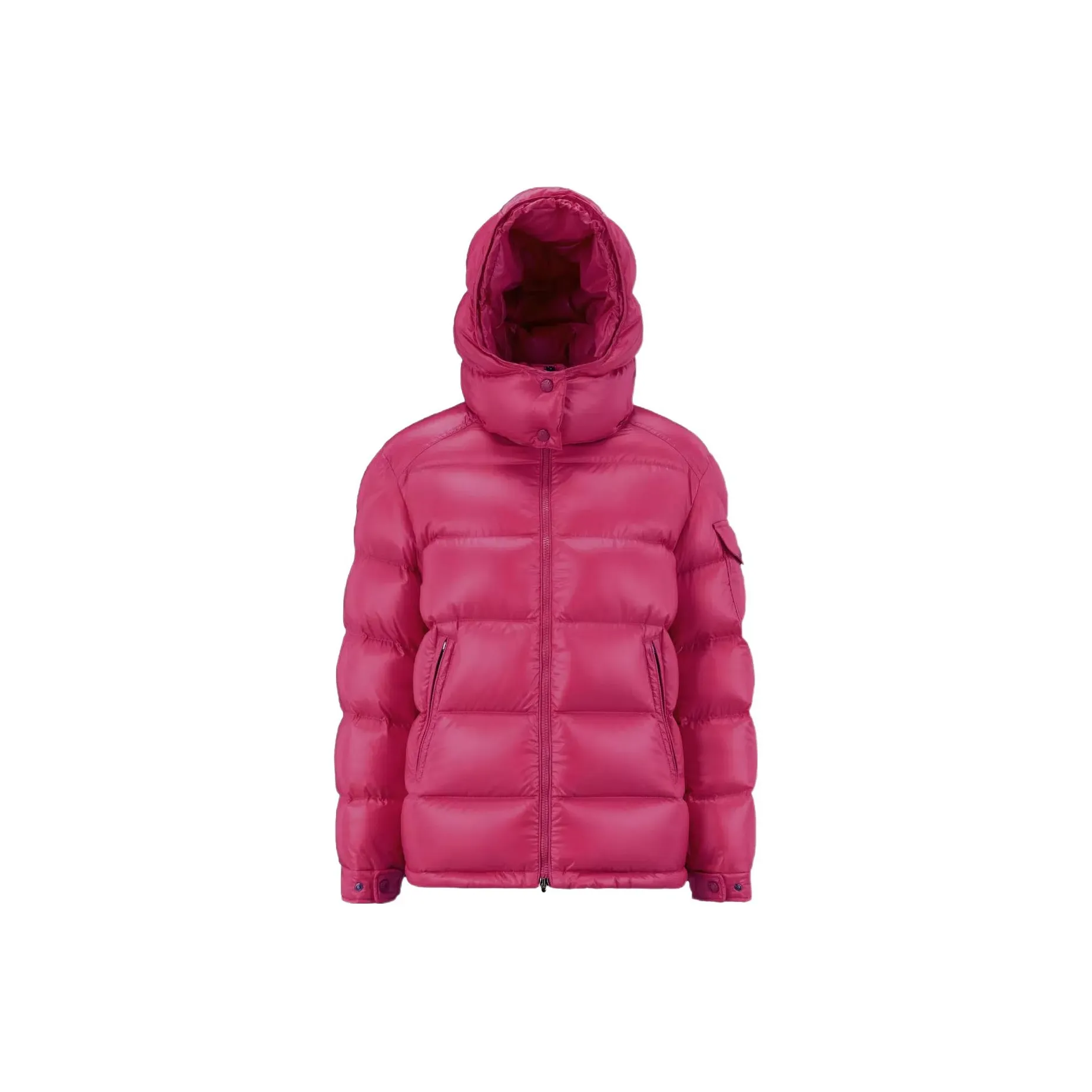 Moncler Mel Series Down Jackets Women's Peach Pink
