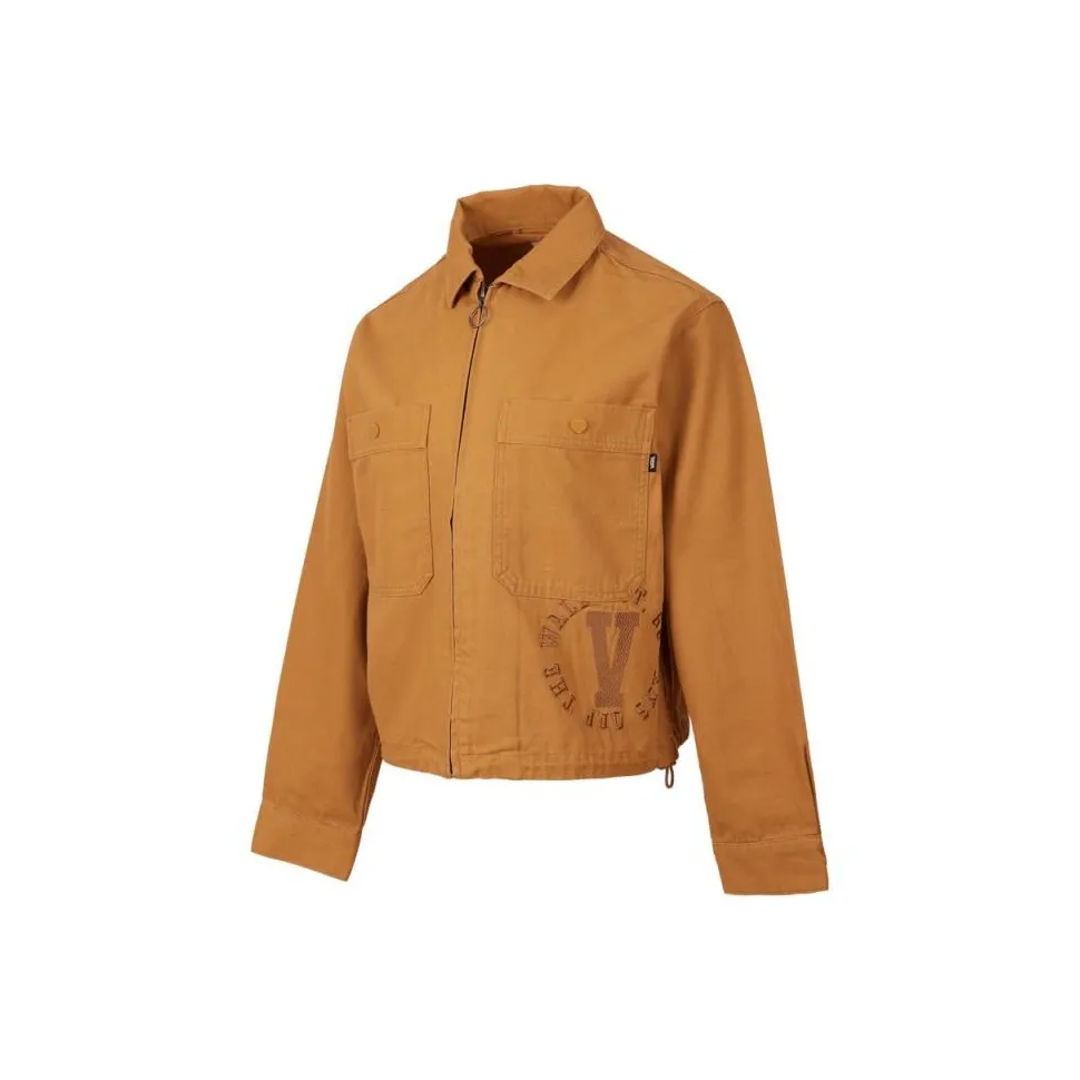 Vans Укороченные Куртки и Пальто Женские Коричневые