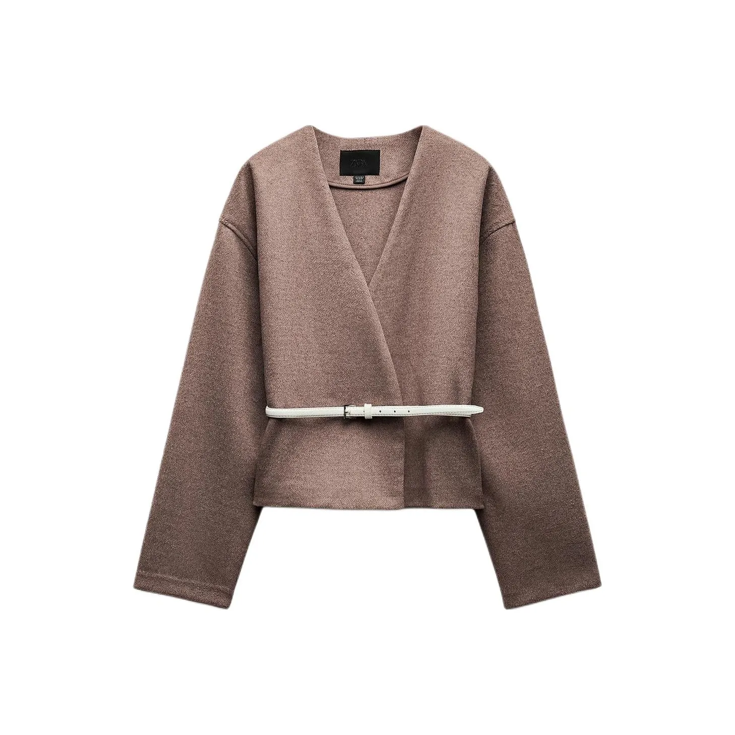 ZARA Jackets Women's Light Brown Yellow