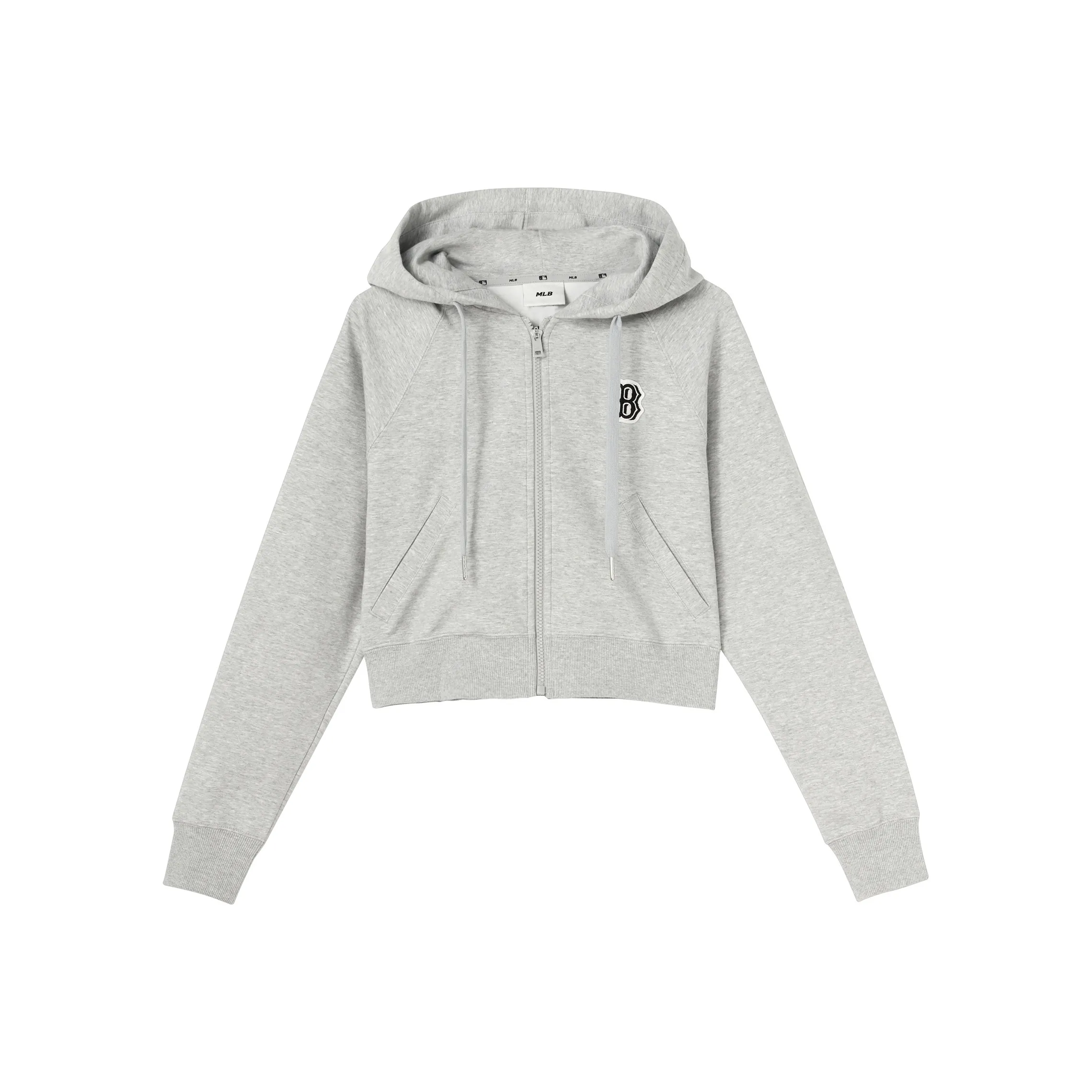 Mlb Base Logo Куртка Осенняя Женская Фотиния Серый