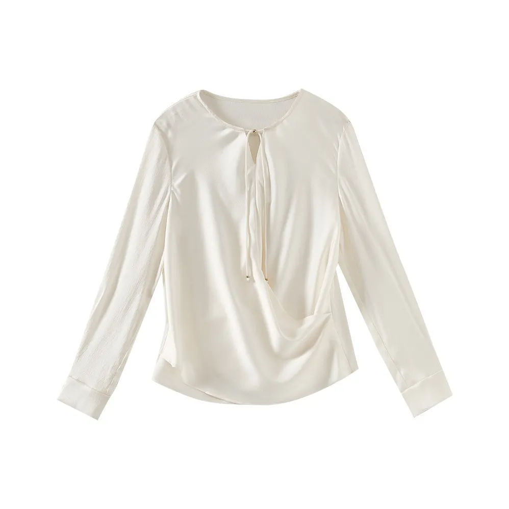 OUNIXUE Женские Шифоновые Рубашки