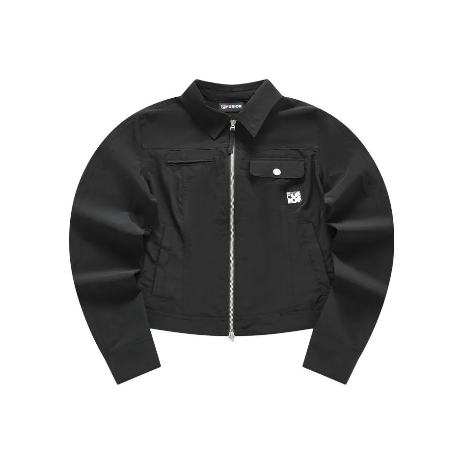 FILA FUSION Jackets Coats Women's Jet Black