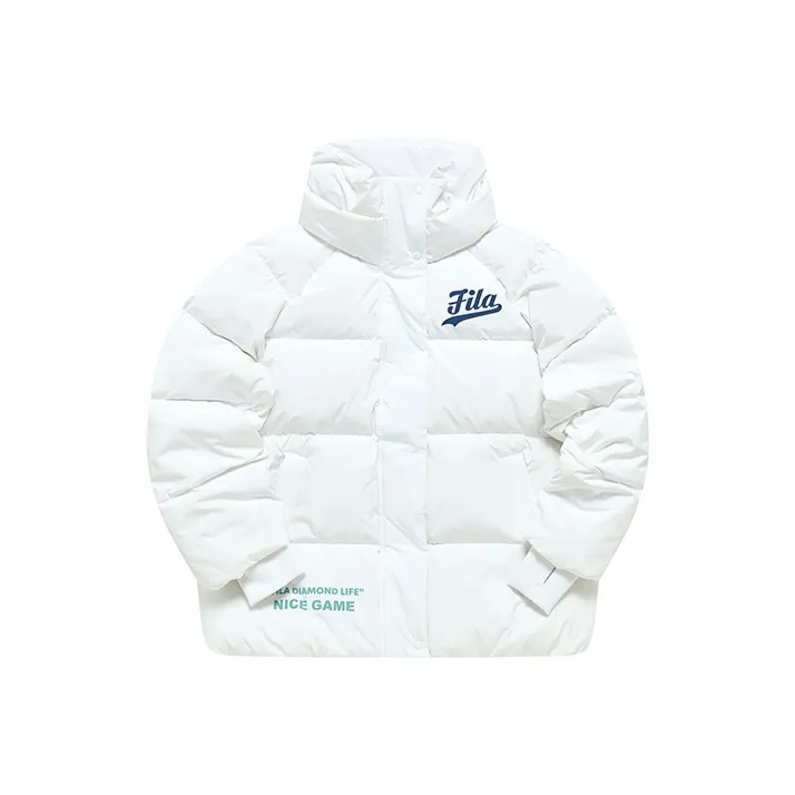 FILA FUSION Пуховик Женский Стандартный Белый