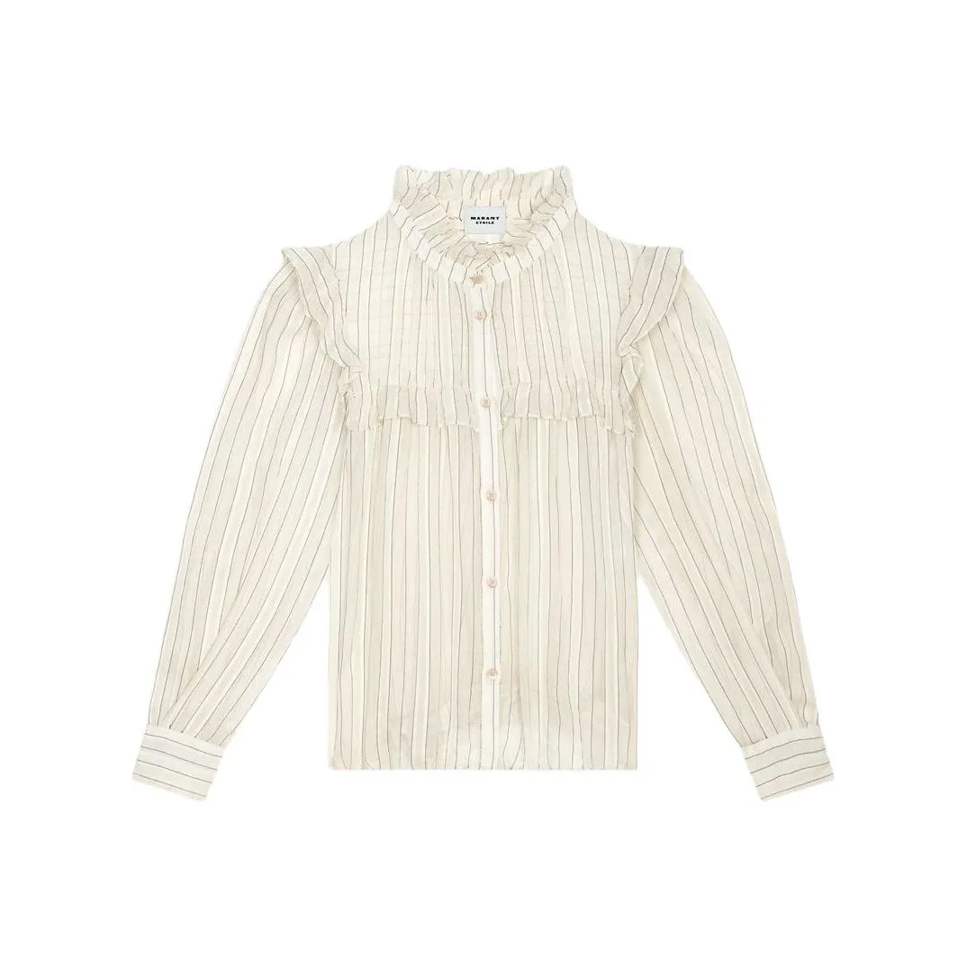 ISABEL MARANT ETOILE Striped Blouse