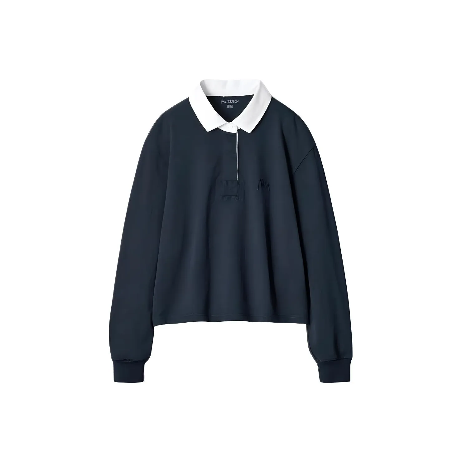 UNIQLO x JW Anderson SS25 Поло Женское Морской Синий