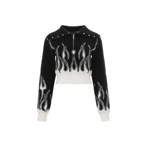 Uhot Черный/Белый Женские Трикотаж