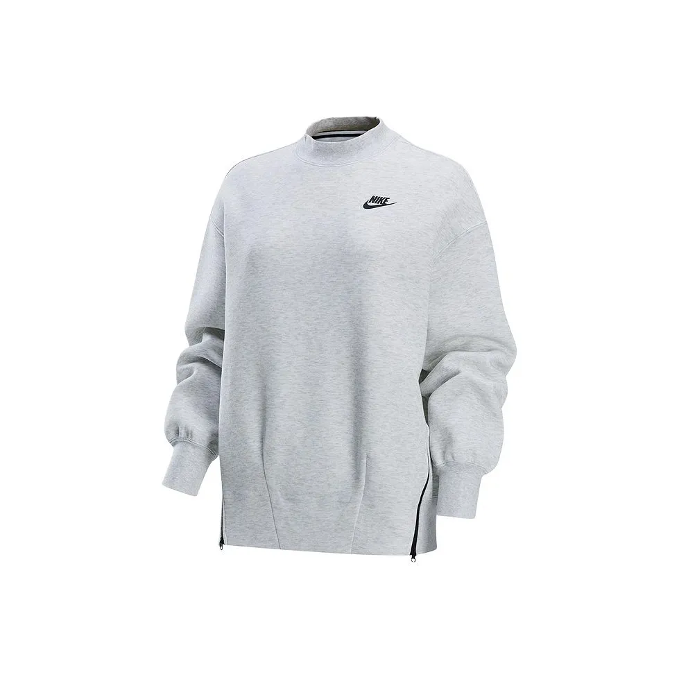 NIKE Серые Женские Свитшоты