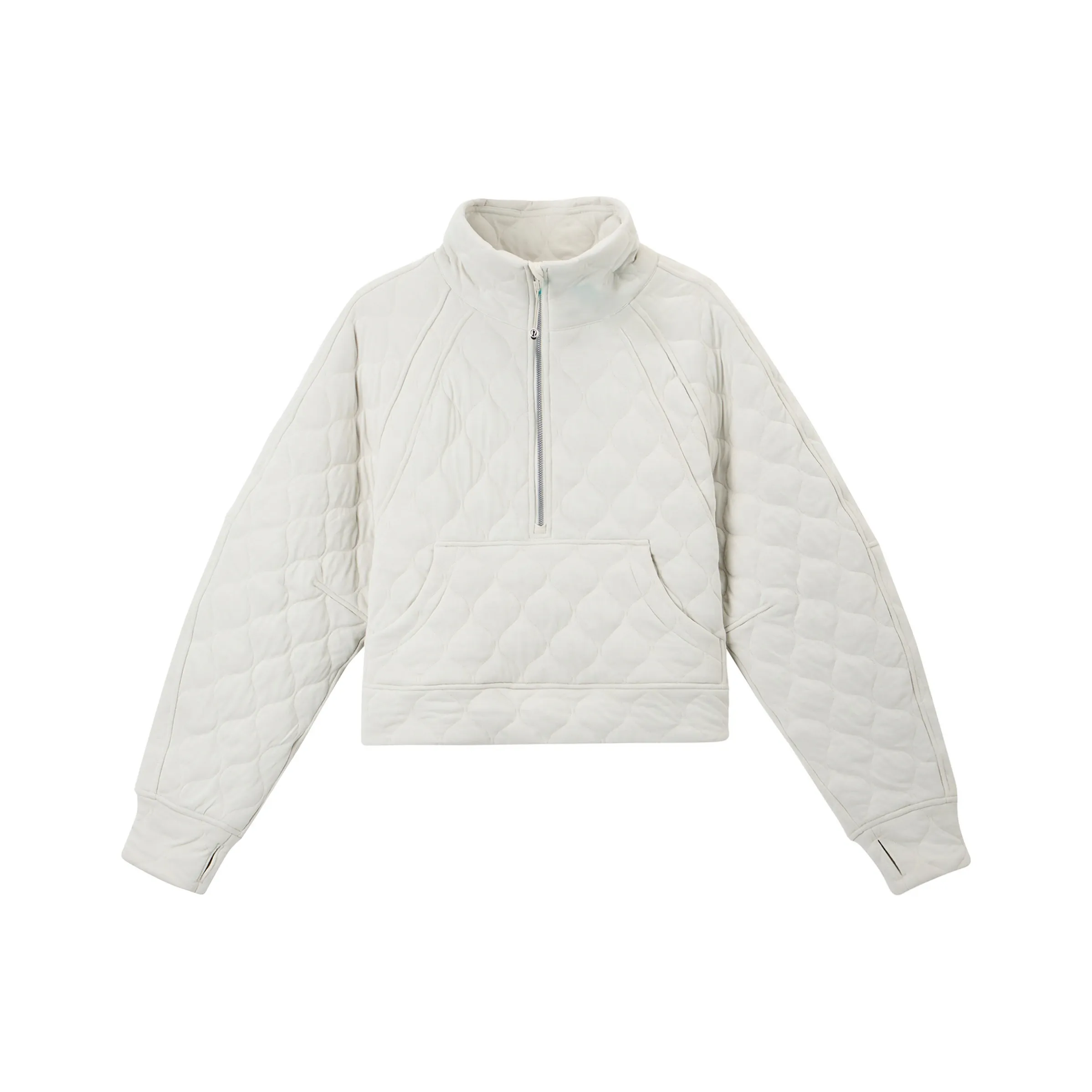 lululemon Scuba Series OVERSIZED Quilted Полузастежка Толстовка Женские