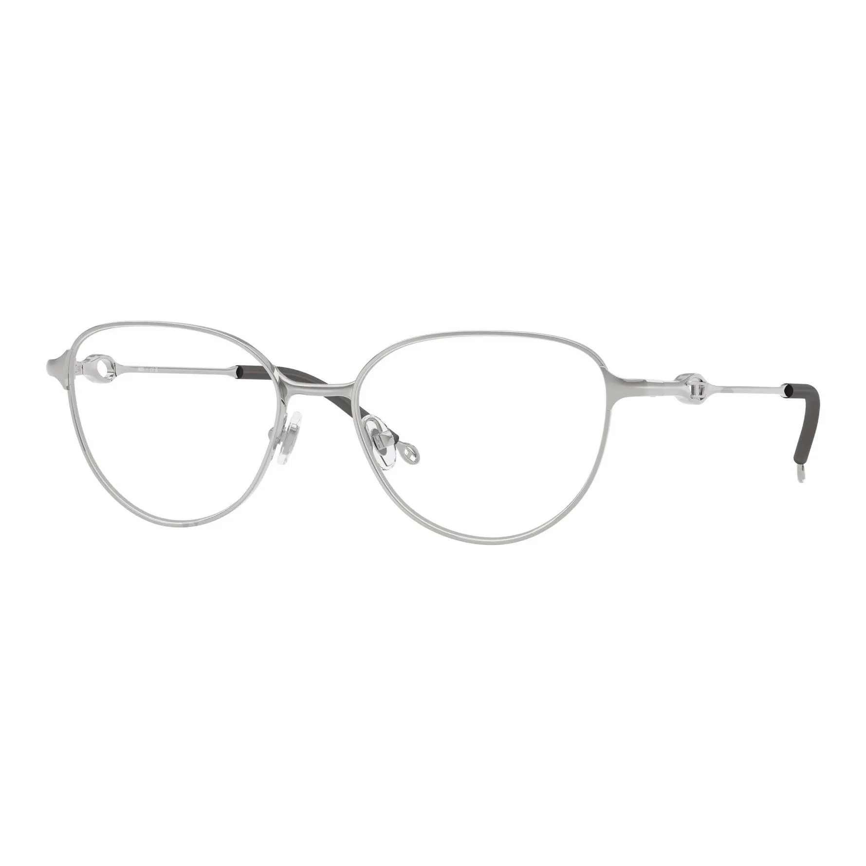 DIESEL Металлический сплав Нерегулярная форма Оправы для очков Унисекс Серебряный