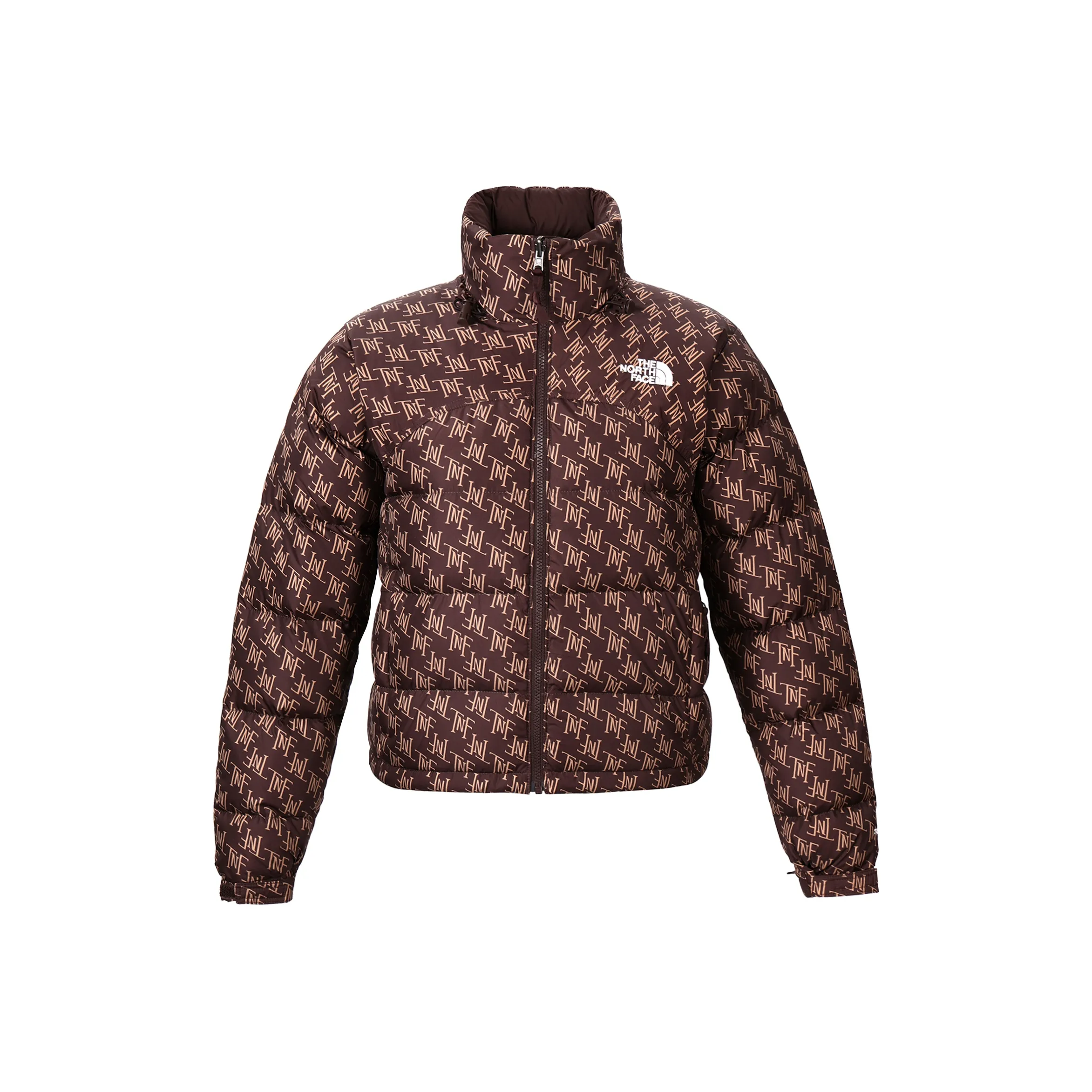 Sassy Quilted Jacket Nuptse Jacket Women's Brown