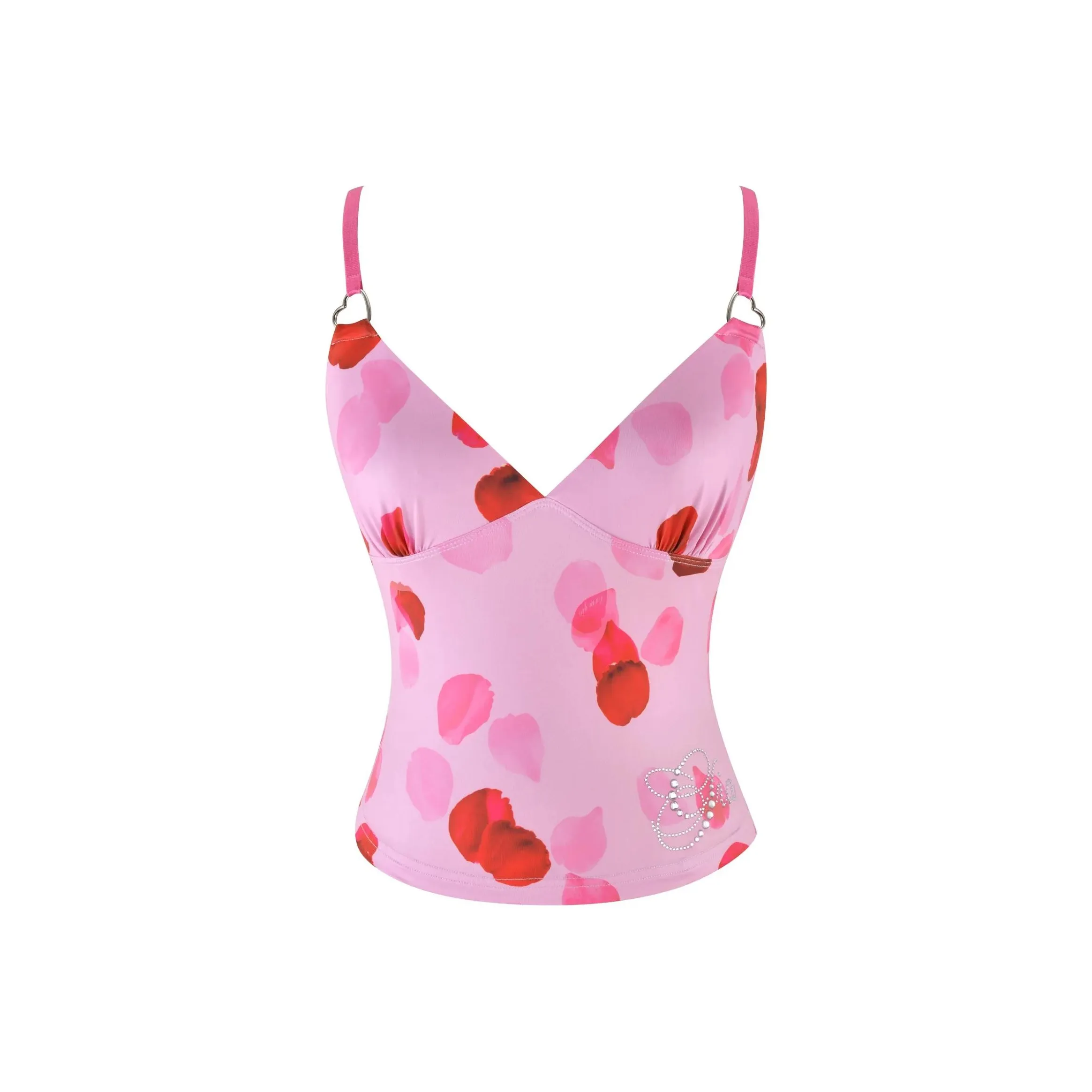 I.AM.GIA ODETTA Топ Топ на бретелях Женский Розовый