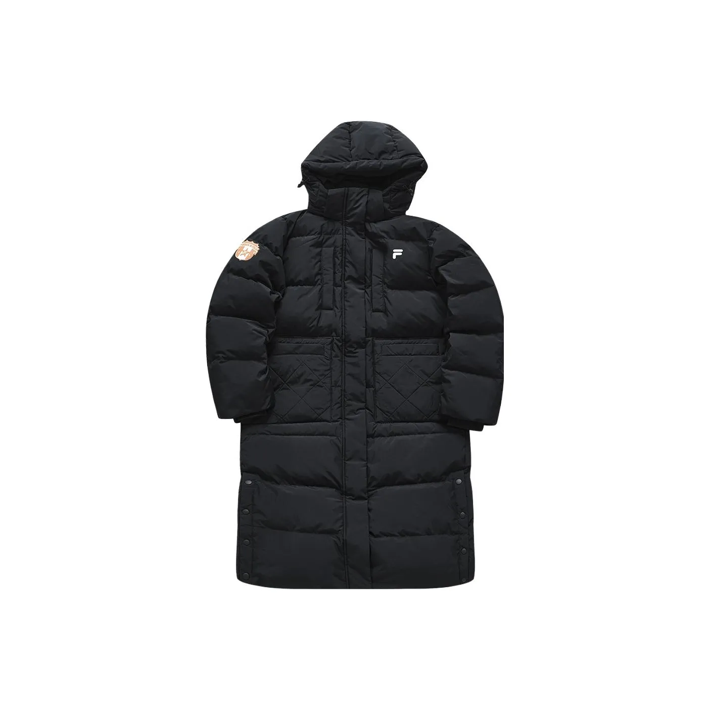 FILA FUSION Пуховик Женский Глубокий Черный