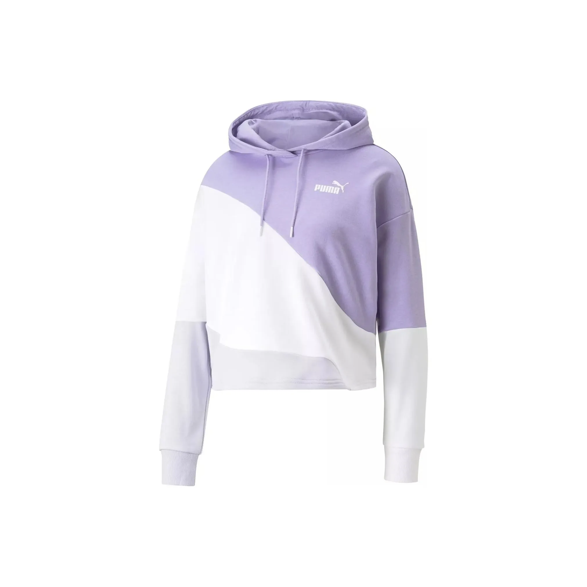PUMA POWER shell cat HOODIE TR Sweatshirt Women's Purple