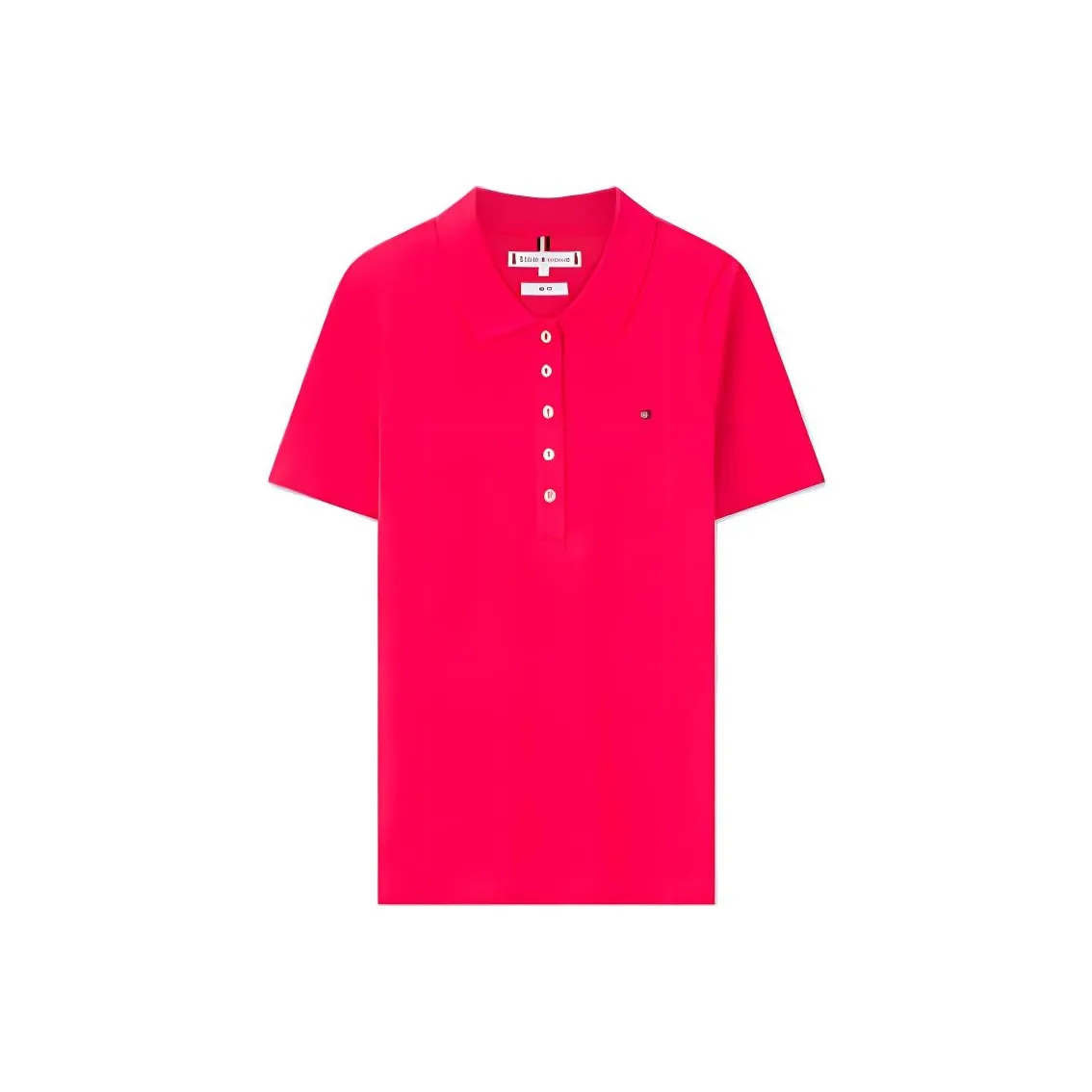 Tommy Hilfiger Поло Женское Темно-красное