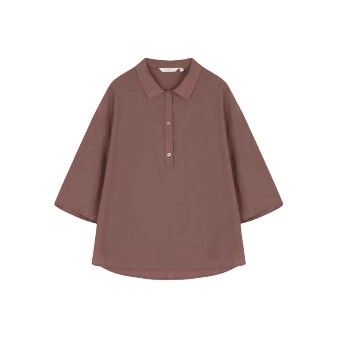 IHIMI Shirts Women's Brown Red