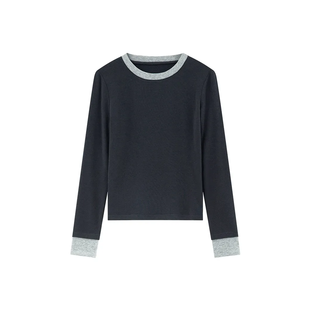 VIMLY T-рубашка Женская Ультраматовая Серый