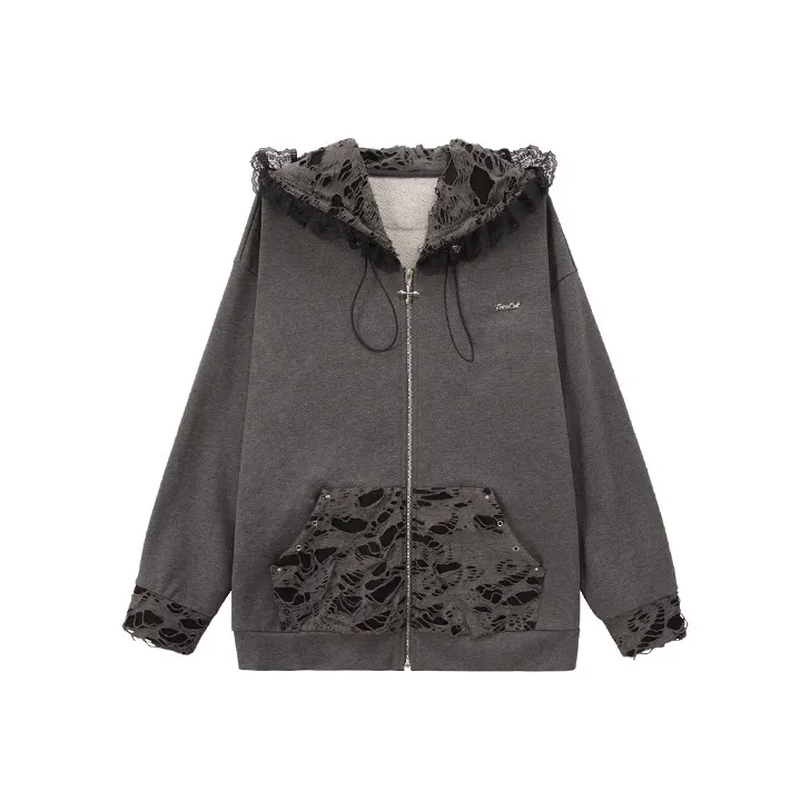 Unifree Sweatshirts Women's Dark Heather Gray