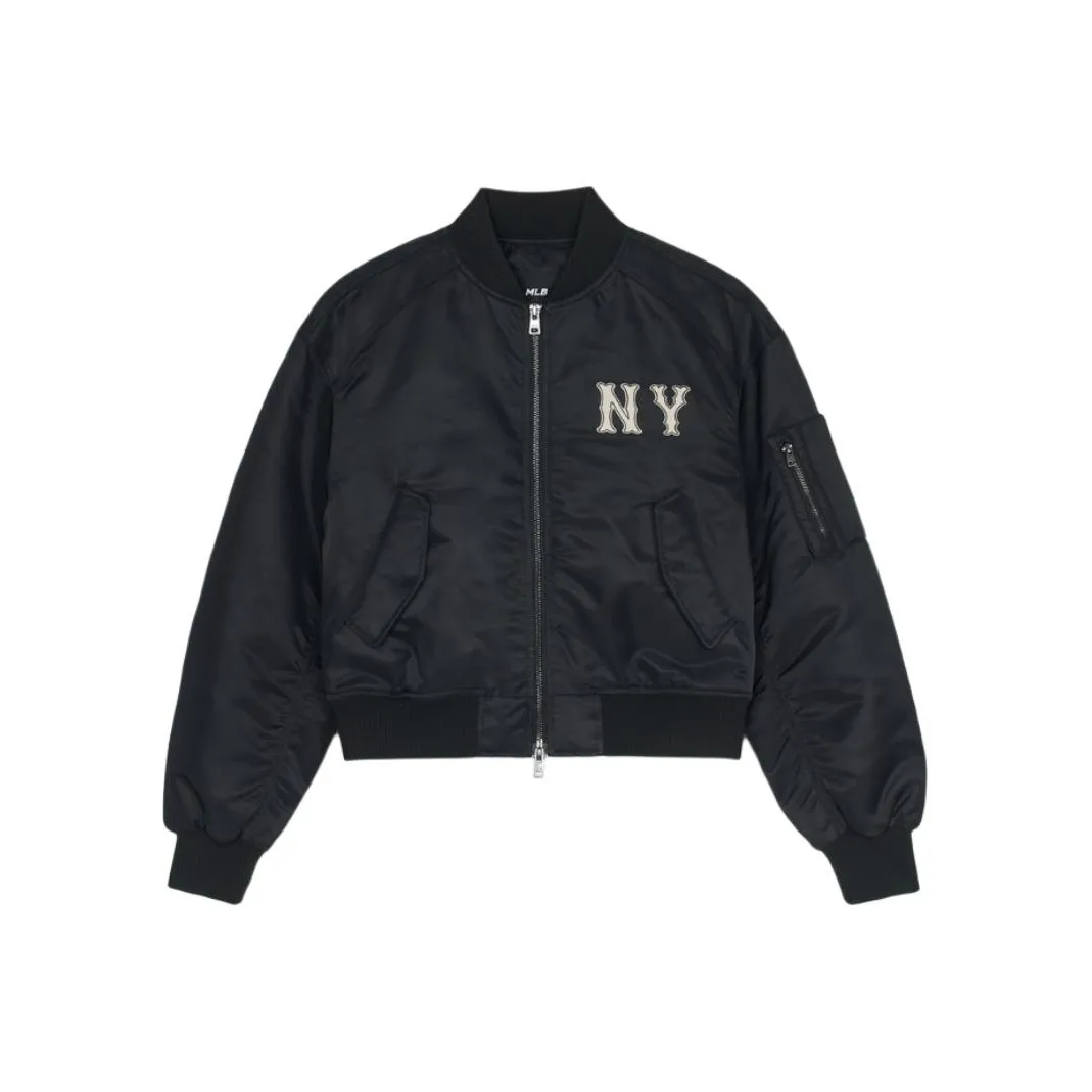 MLB Basic New York Yankees Jackets & Coats Women's Black