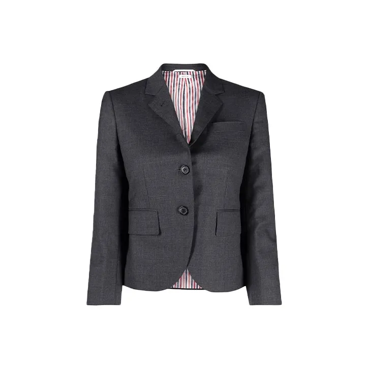THOM BROWNE Cropped Single breasted Blazer