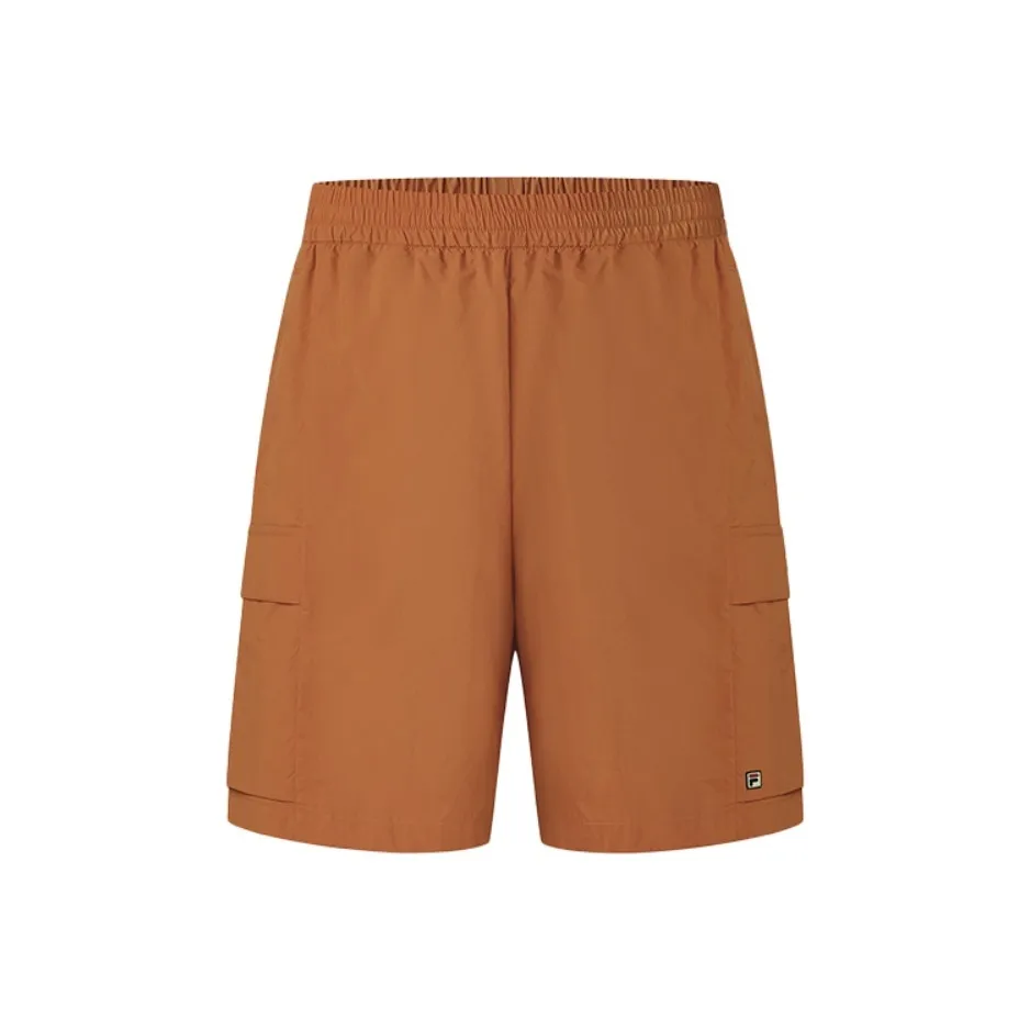 FILA Повседневные шорты Мужские Pine Apple Brown