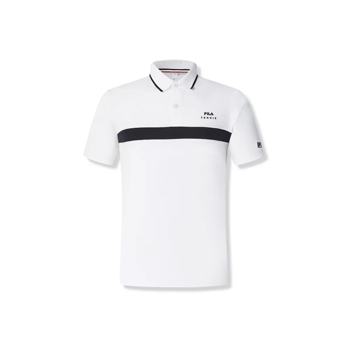 FILA Athletics Tennis Polo Shirts Men Jade White WT