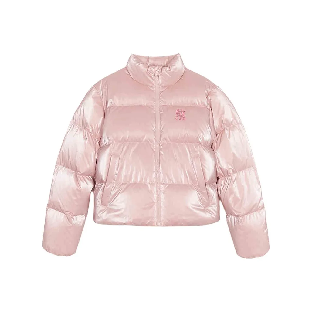 MLB Basic New York Yankees Down Jacket Women's Hemp Pink
