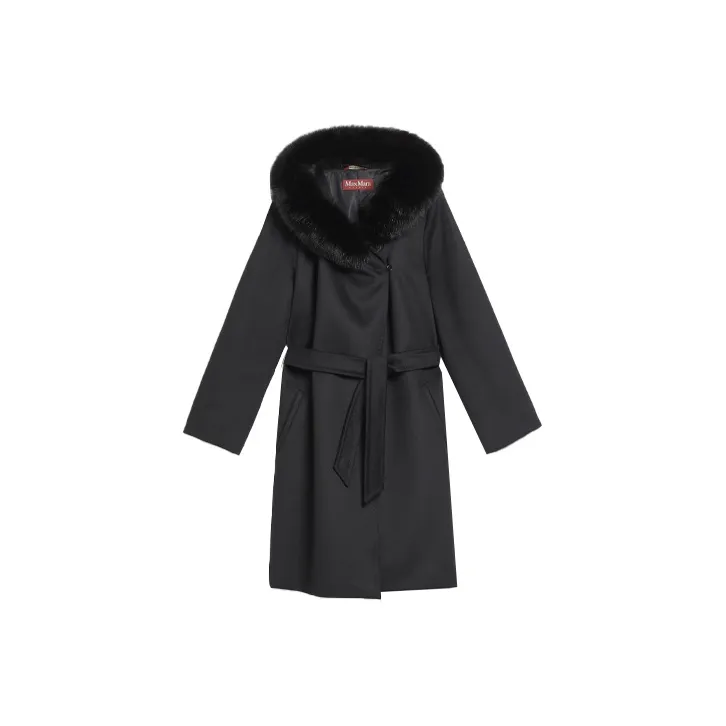 MaxMara Coats Women's Black