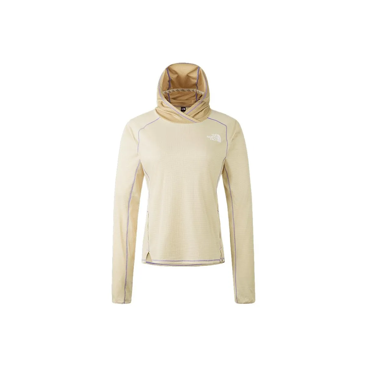 THE NORTH FACE Women's Summer LT Sun Hoodie Sweatshirt Women's Beige Yellow