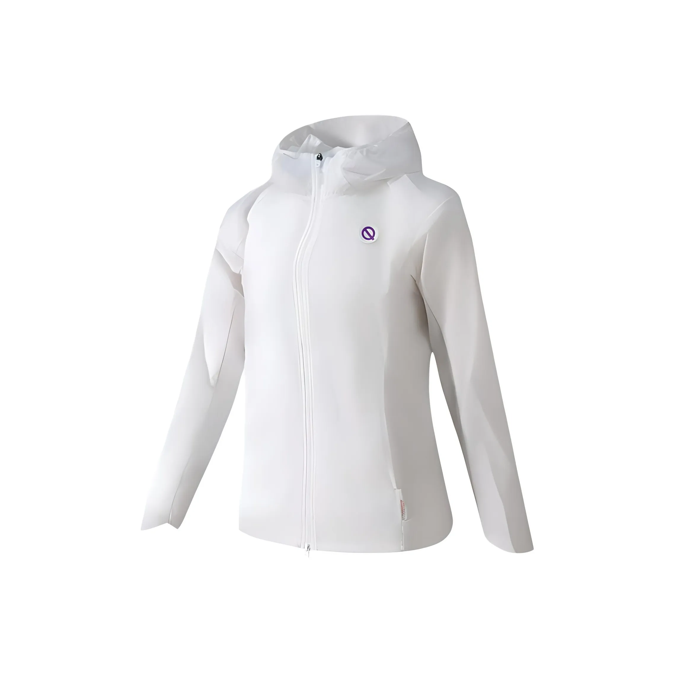 Qinkung Куртки Пальто Женские Белые