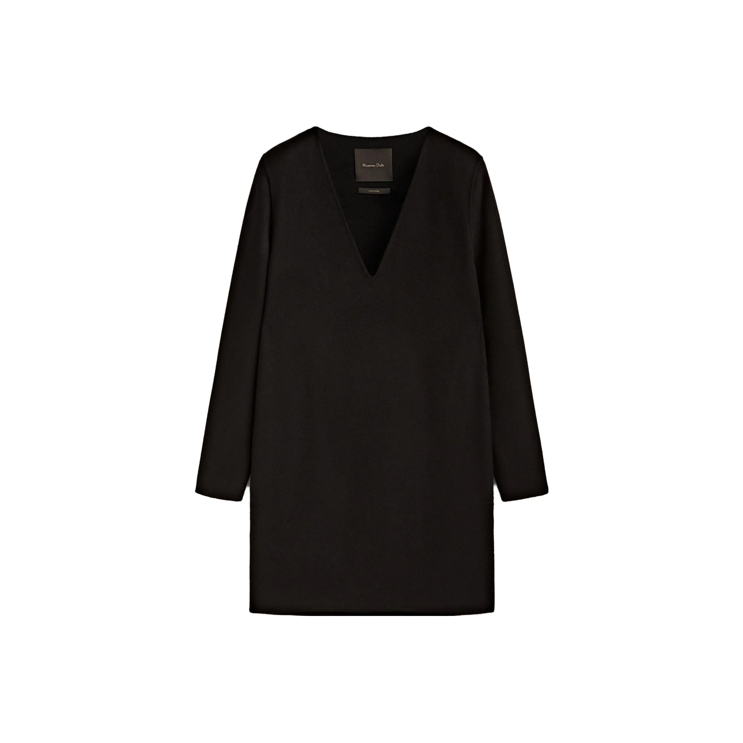 Massimo Dutti Черное Женское Пальто