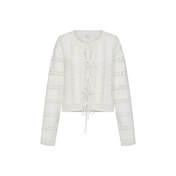 URBAN REVIVO Белый Женский Трикотаж