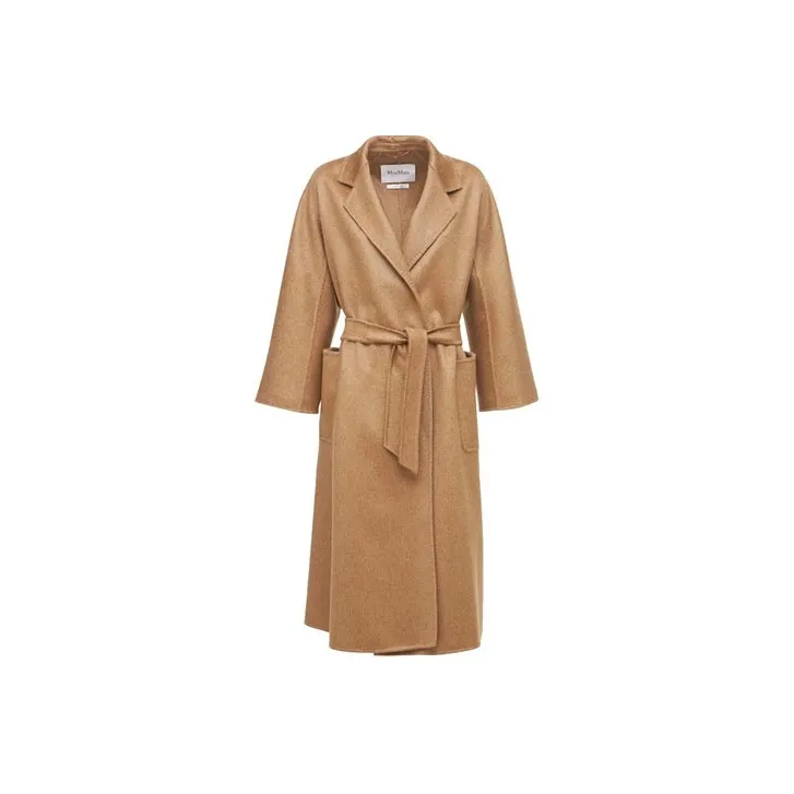 MaxMara Labbro Series Coats Women's Camel