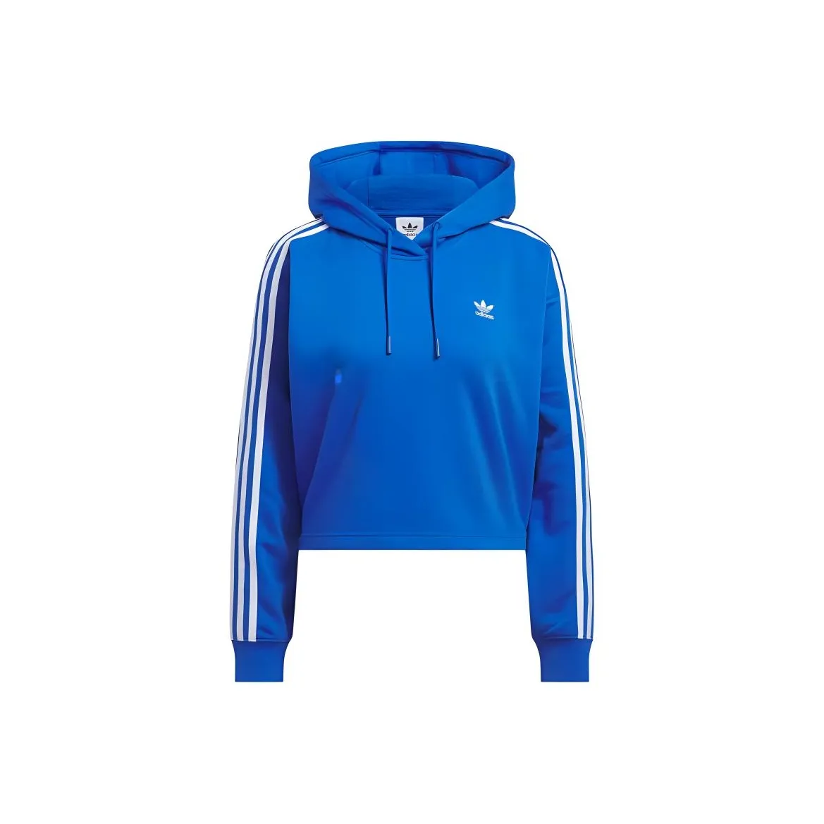 Adidas Originals Adicolor 3 Stripes Short Hoodie