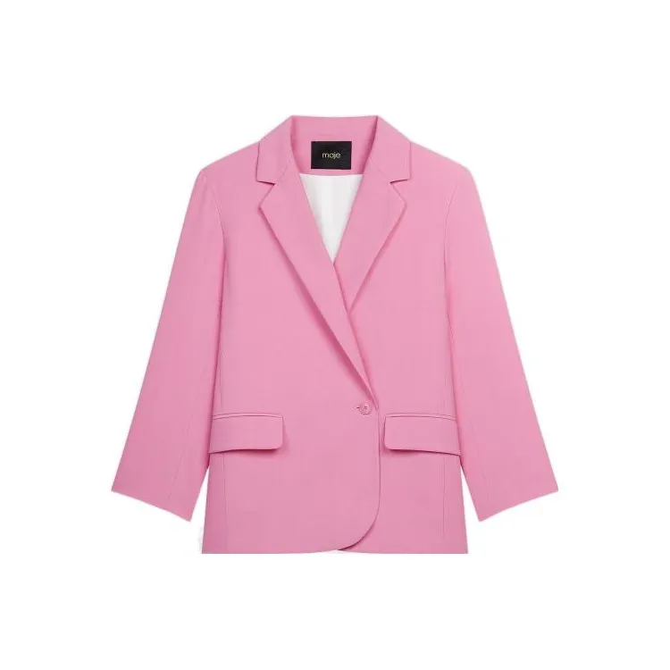 Maje Розовые Женские Офисные Костюмы