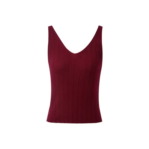3COLOUR Бургундский Женские Трикотаж