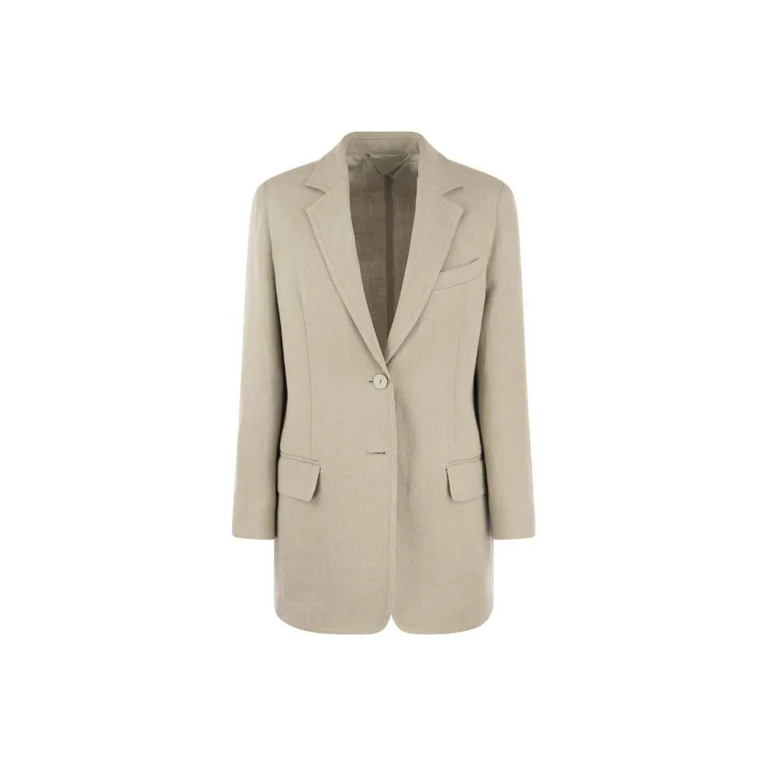 MaxMara Buttoned Long Sleeved Blazer