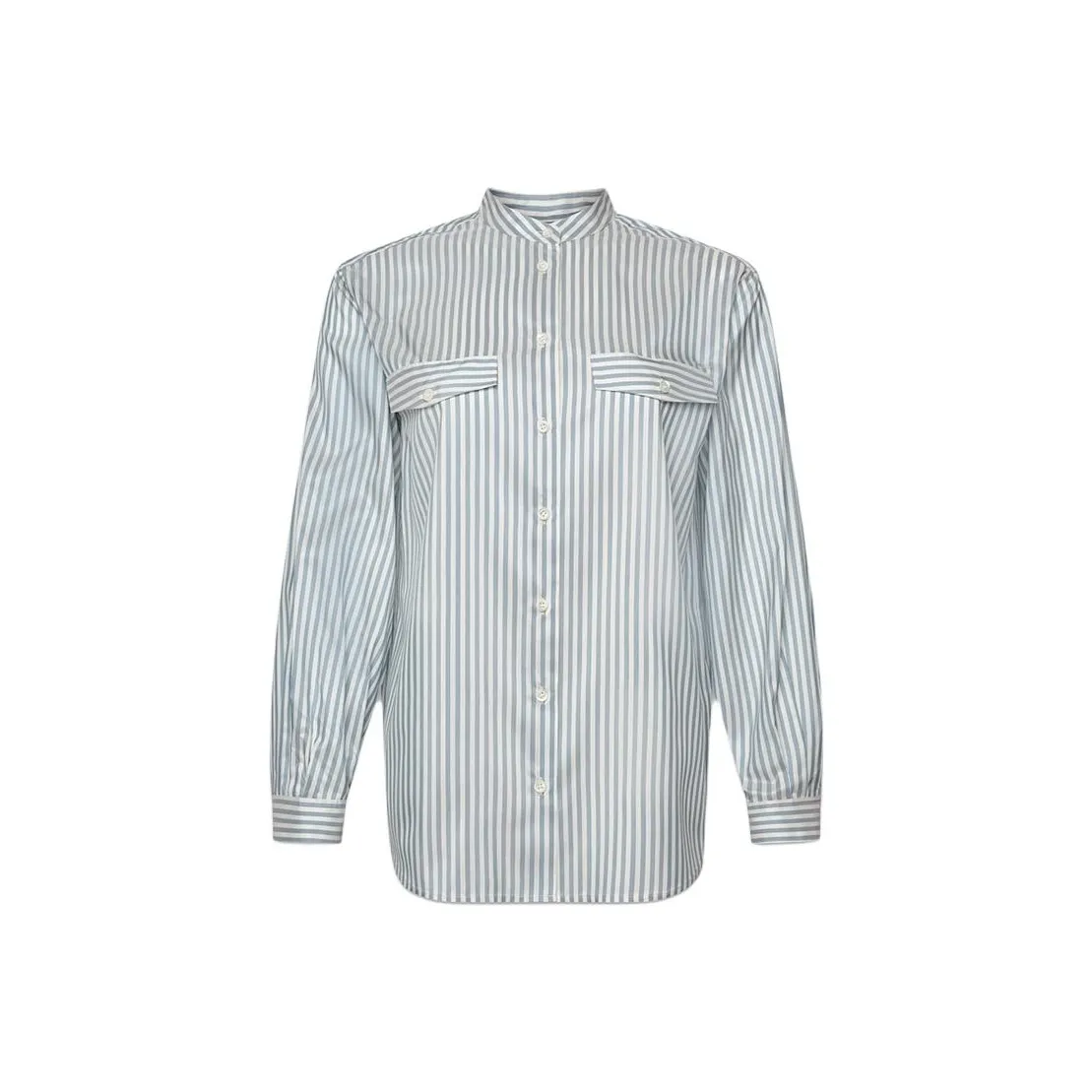 FRAME Femme Striped Pocket Shirt
