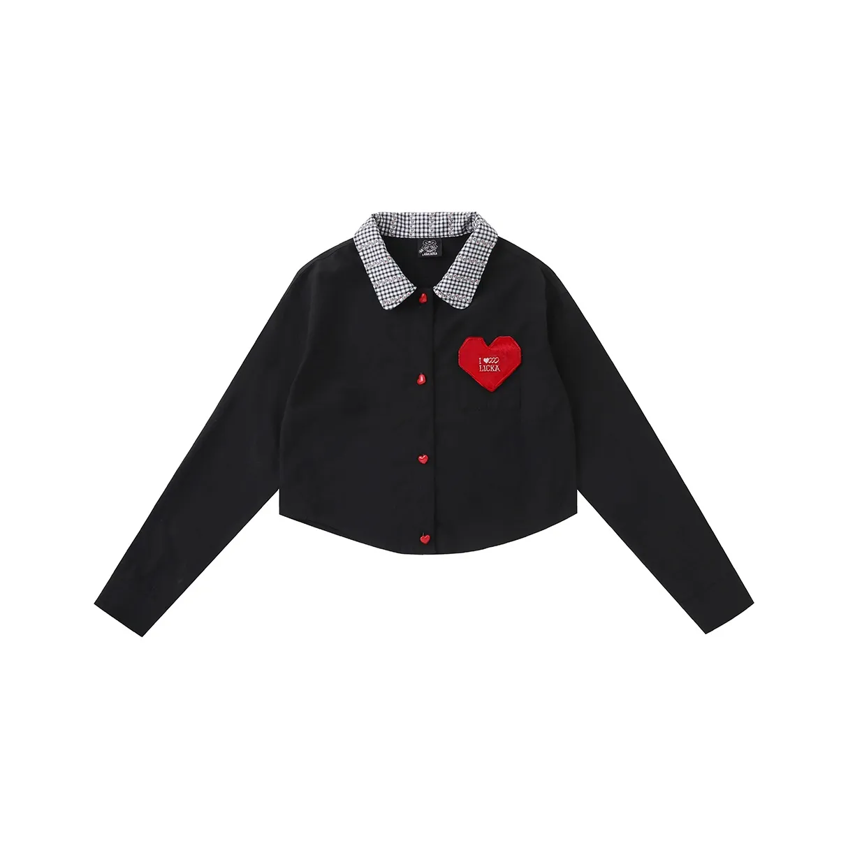 LAMLICKA Черные Женские Рубашки