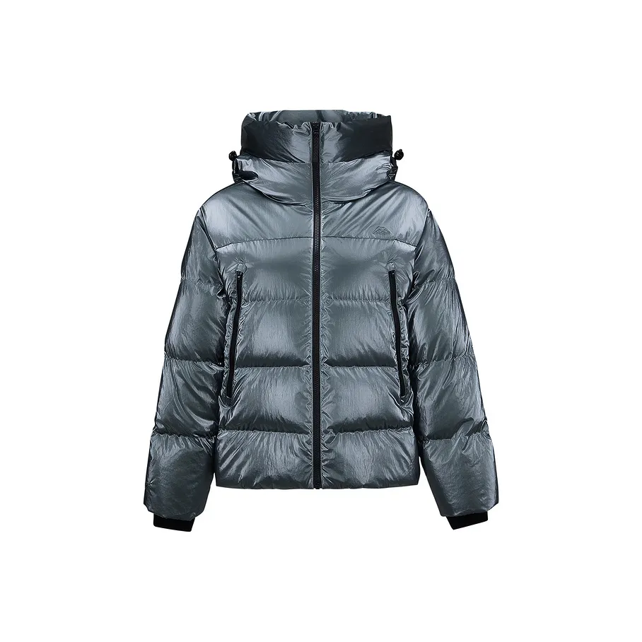 Skechers Mountain and Wild Outdoor Series FW24 Пуховик Женские Асфальтовый серый