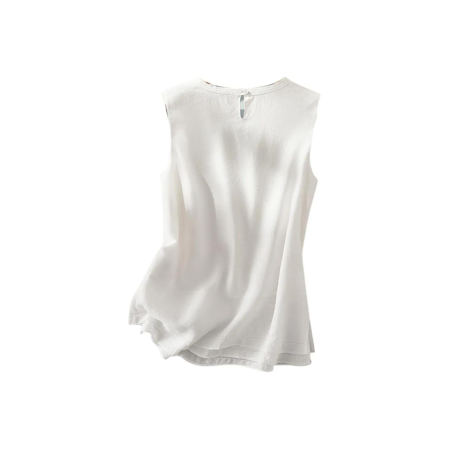 IHIMI Рубашка Женская Без рисунка Белая