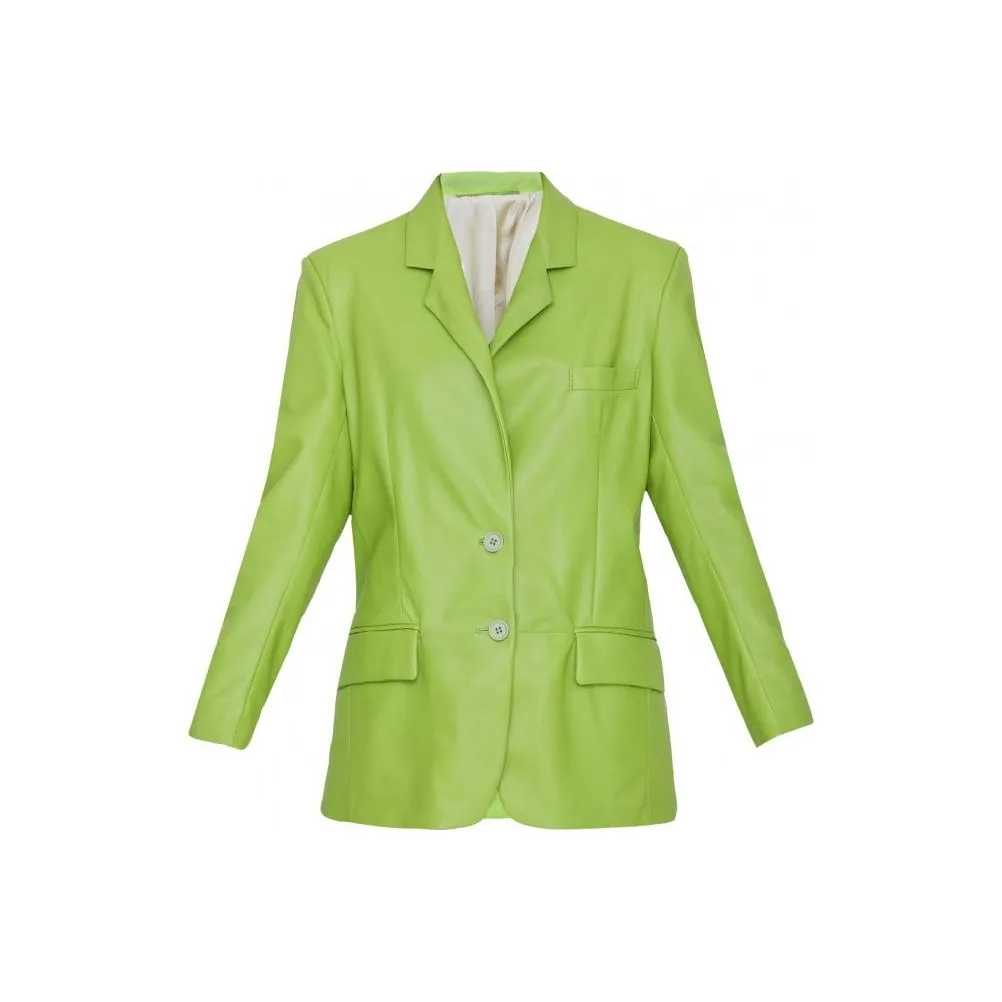 SALVATORE SANTORO Leather Blazer