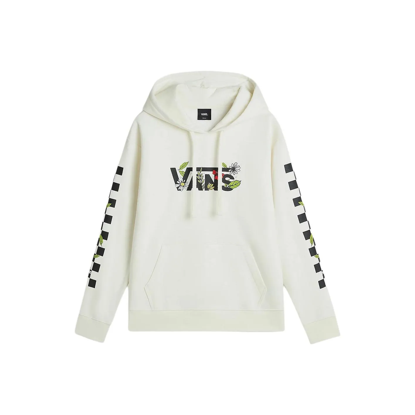 Vans FOLIAGE BOYFRIEND FIT PULLOVER HOODIE Sweatshirt Women's White