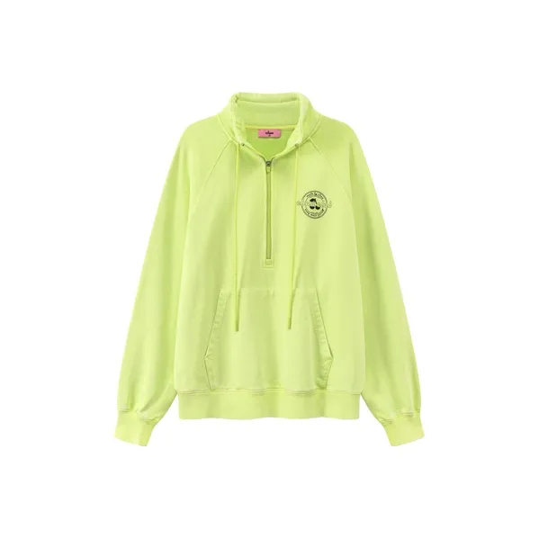 CHUU Лаймово-зеленый Женские Свитшоты