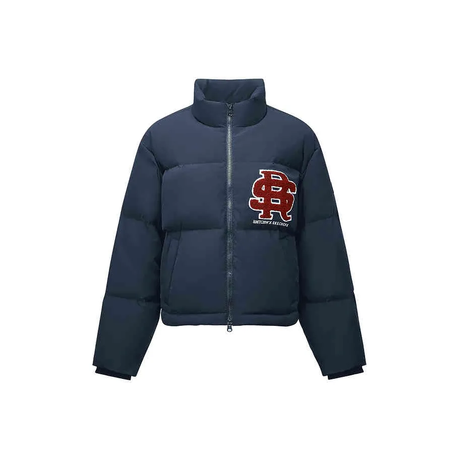 Skechers Sportlife Пуховик Женские Безопасность Синий